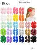 SET DE 20 PIEZAS DE GANCHOS DE COLORES
