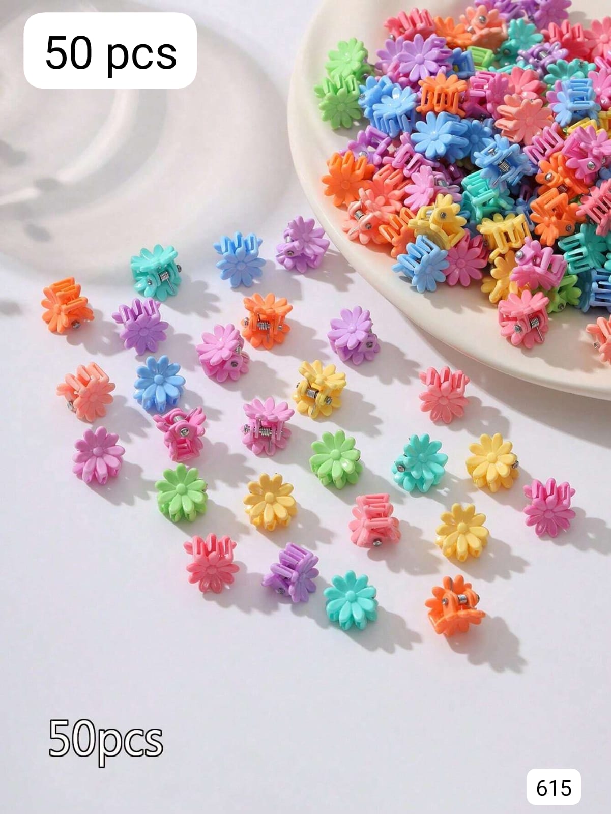 50 PIEZAS DE MINIGANCHITOS