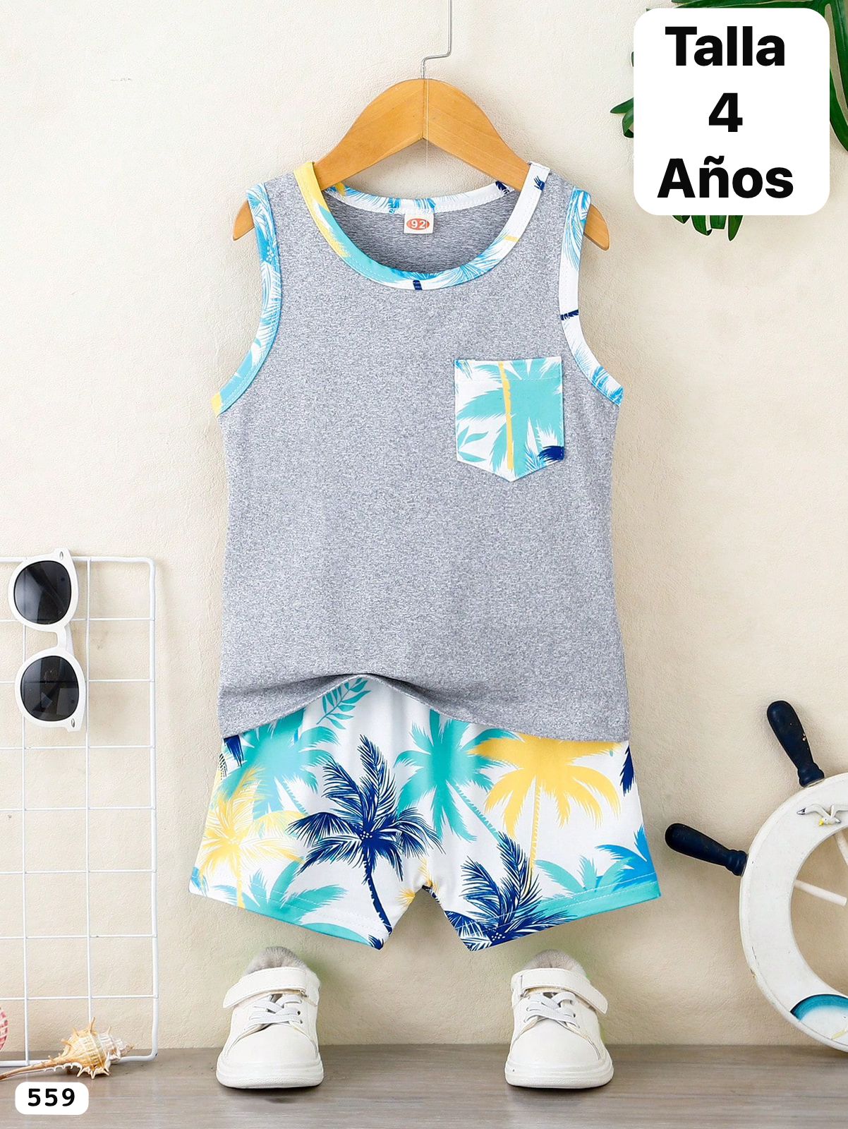 CONJUNTO DE SHORT PLAYA