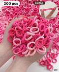 200 PIEZAS DE COLITAS EN TONOS ROSA