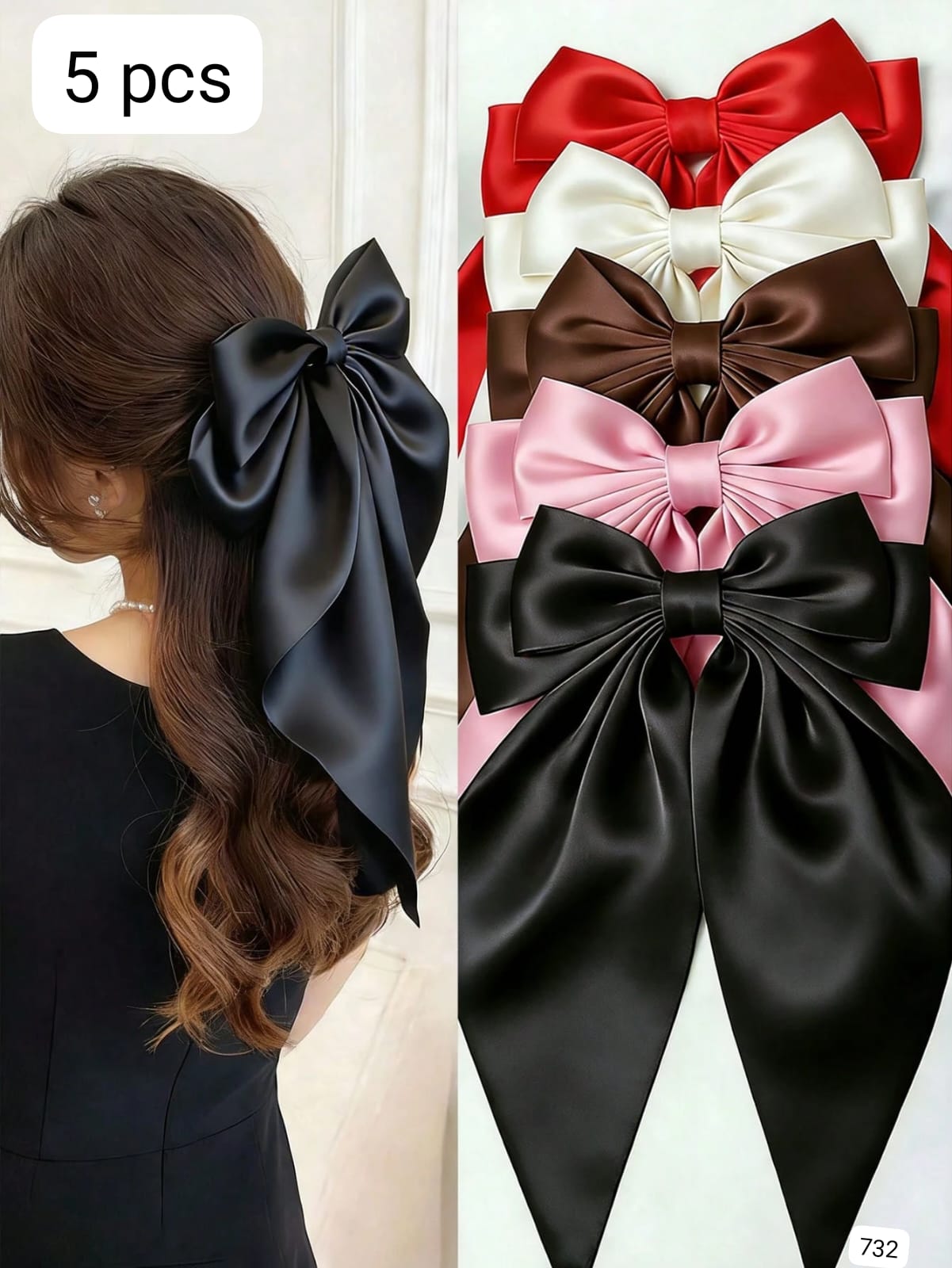 5 PIEZAS DE GANCHOS DE CABELLO