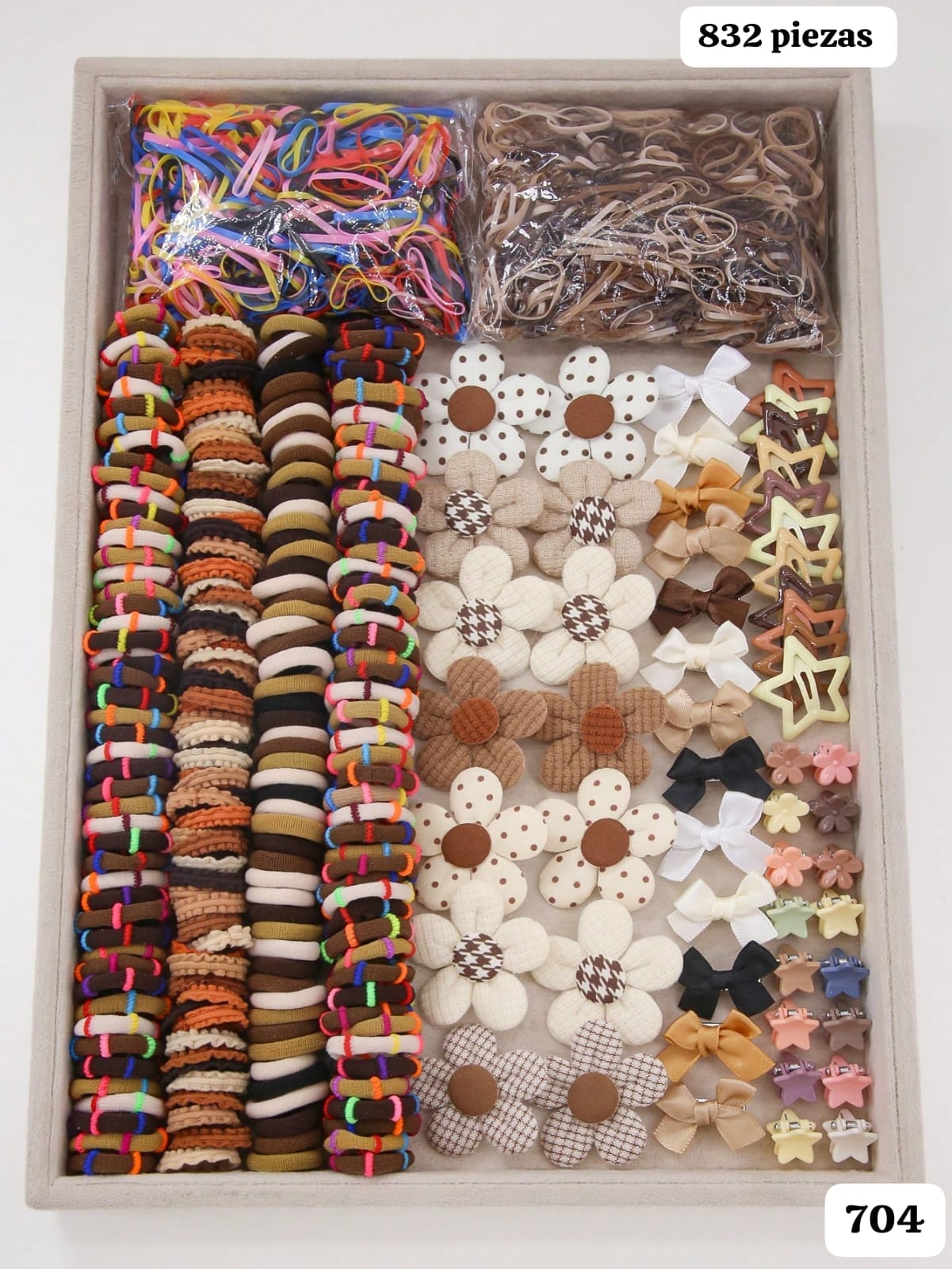 SET DE 832 PIEZAS DE ACCESORIOS