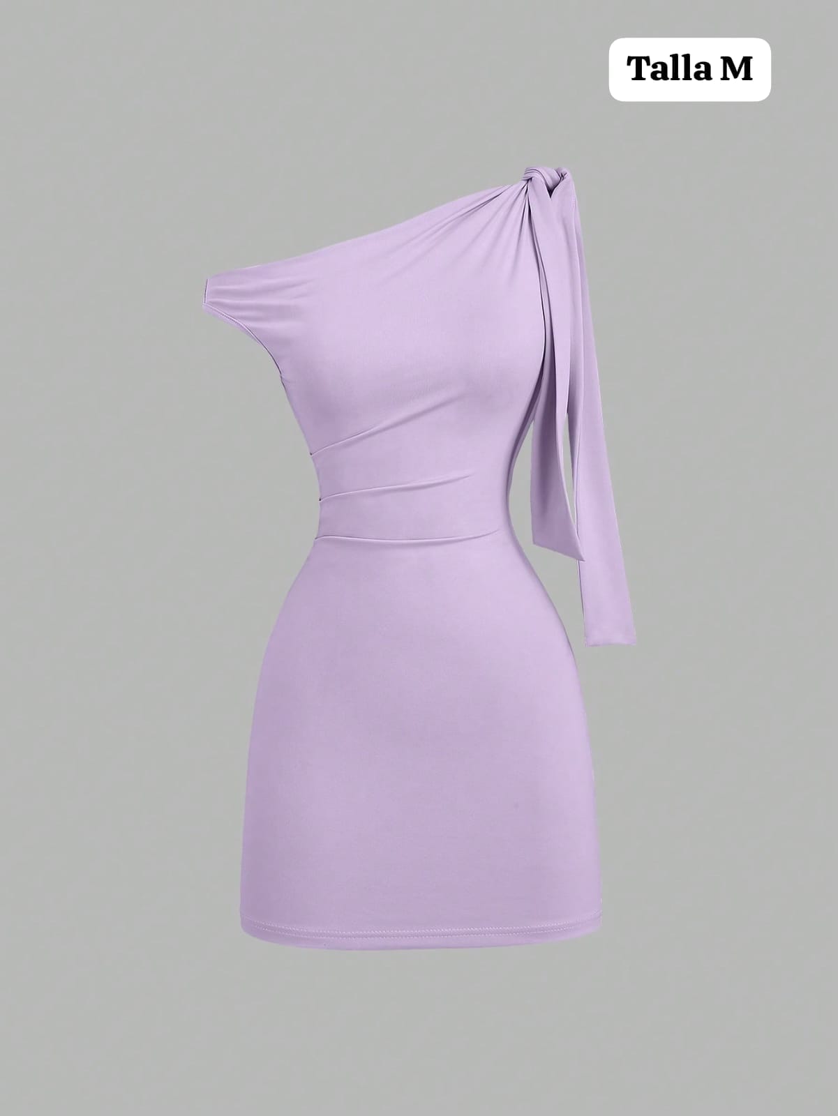 VESTIDO CORTO MORADO DE MUJER