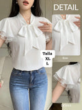 BLUSA BLANCA DE MUJER
