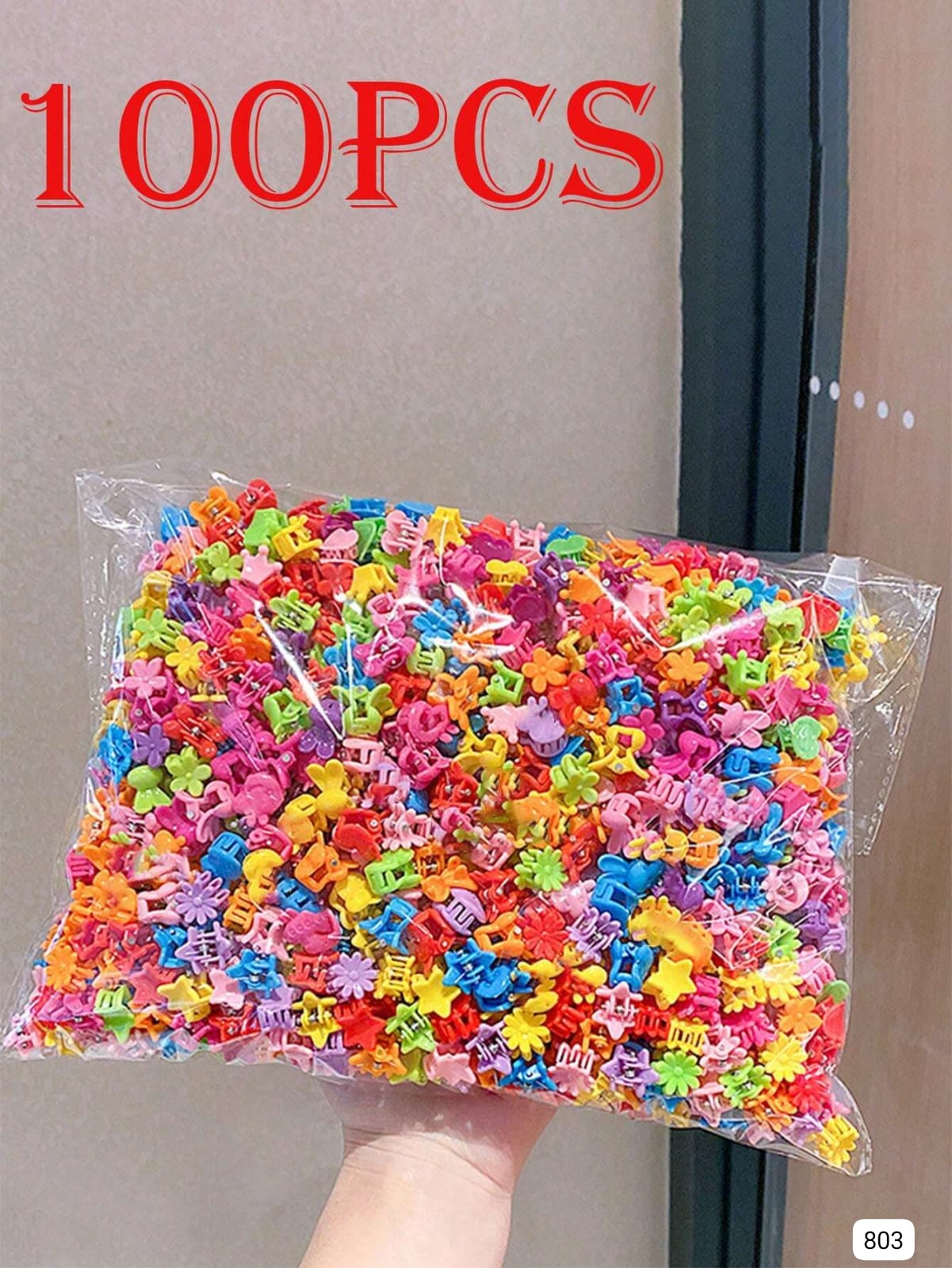 100 PIEZAS DE MINIGANCHITOS
