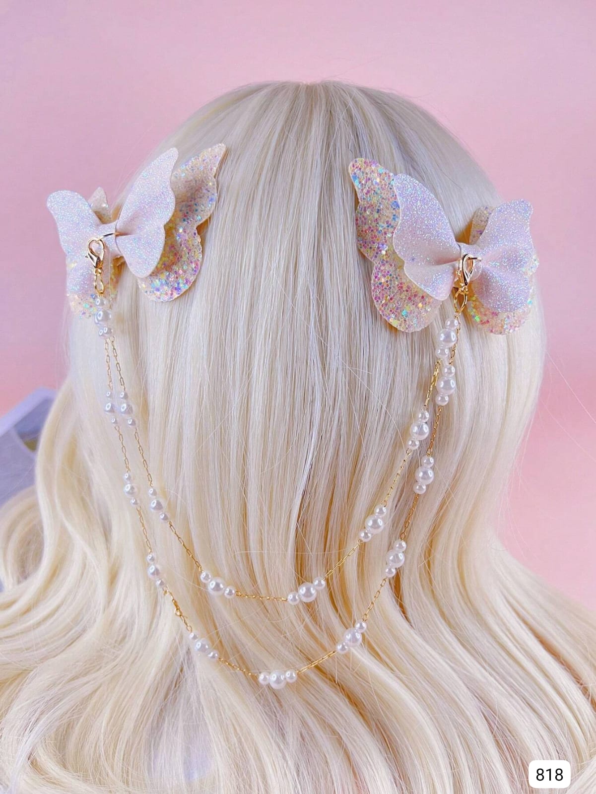 PAR DE ACCESORIOS PARA CABELLO