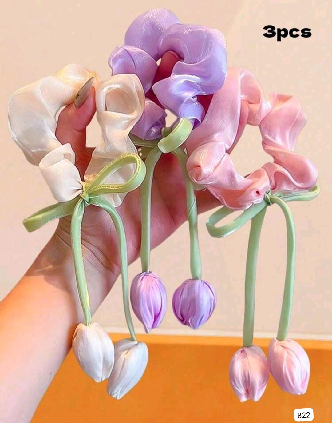 SET 3 COLAS DE TULIPANES