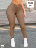 PANTALON CAFE DE MUJER