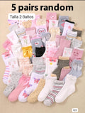 5 PARES DE CALCETAS DE NIÑA
