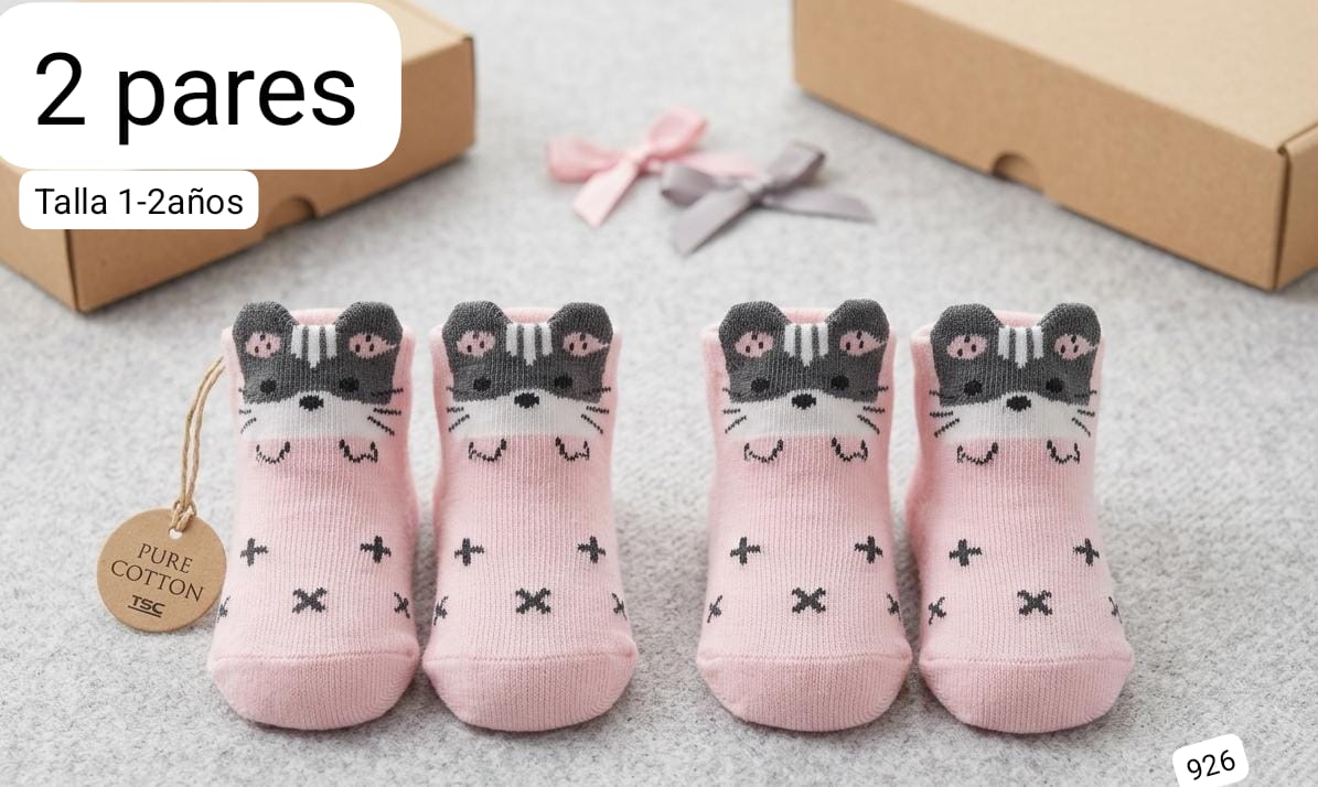 2 PARES DE NIÑA