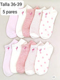5 PARES DE TOBILLERAS