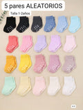 5 PARES DE CALCETINES DE COLORES