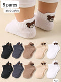 5 PARES DE CALCETINES DE OSITO