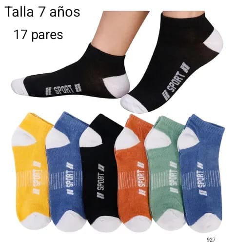 17 PARES DE CALCETAS