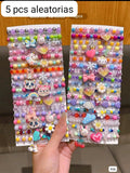 5 PIEZAS RANDOM DE PULSERAS DE NIÑA