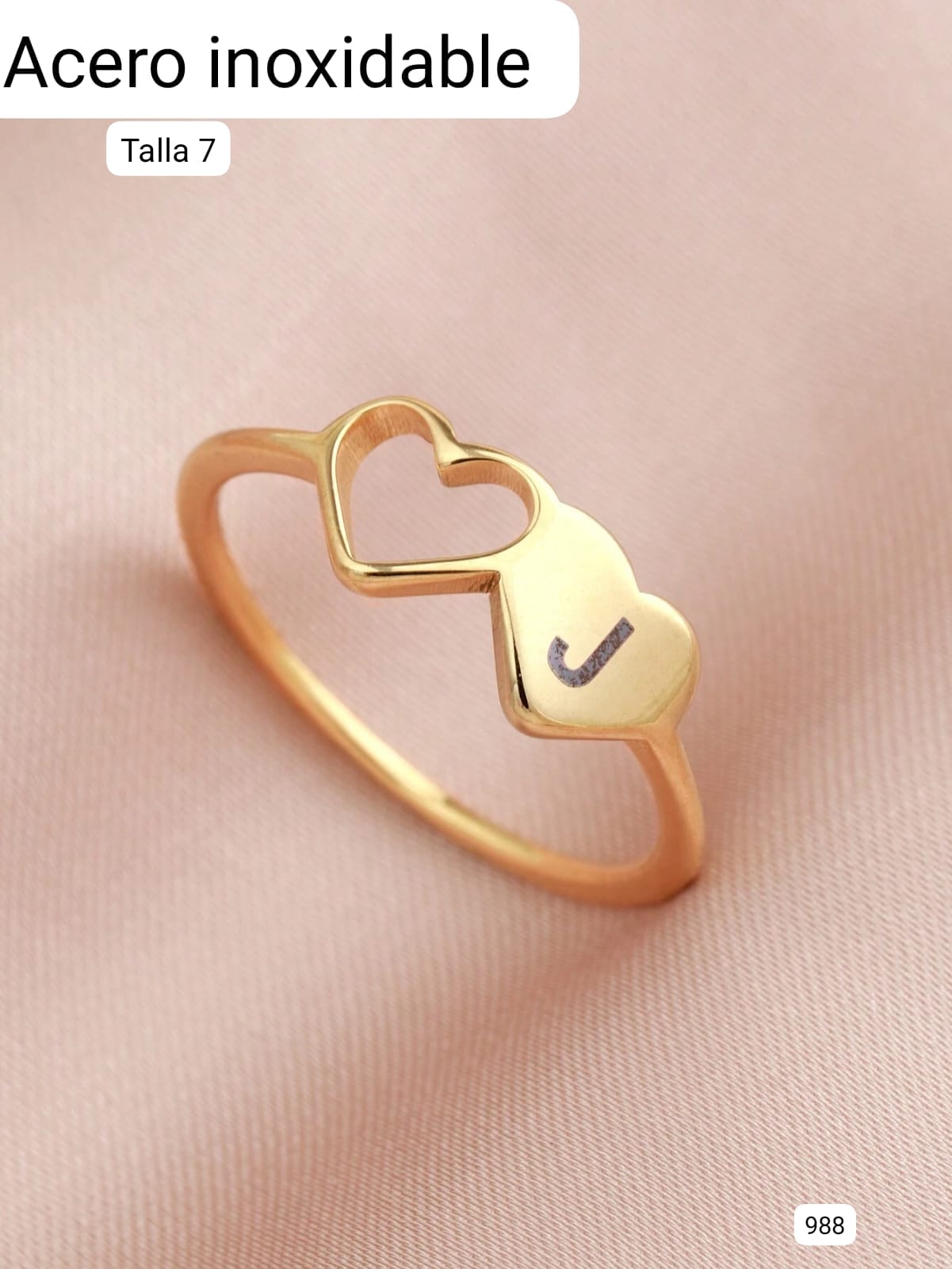 ANILLO CON J