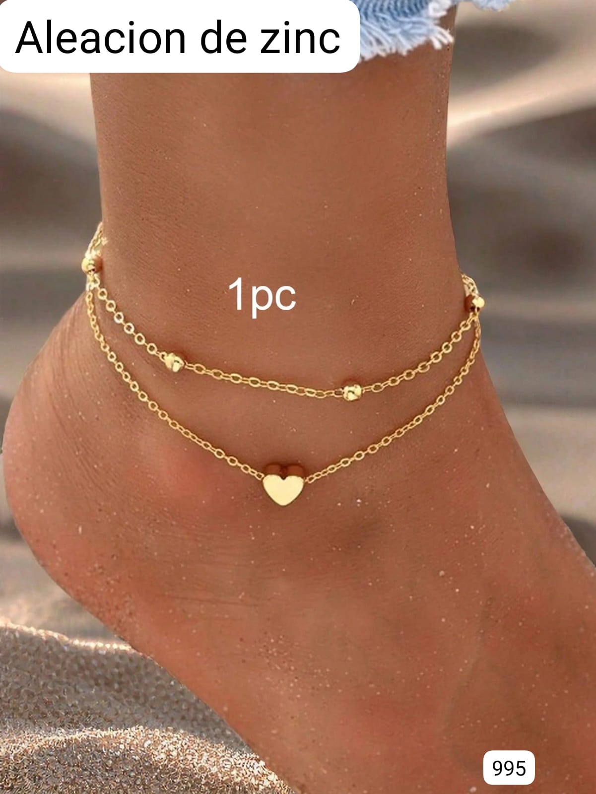 PULSERA PARA PIE