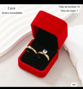 CAJA DE ANILLOS PARA PAREJAS
