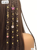 37 PIEZAS DE ACCESORIOS DE CABELLO