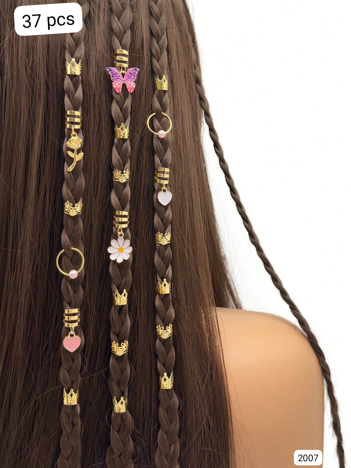 37 PIEZAS DE ACCESORIOS DE CABELLO