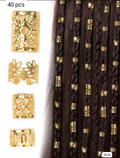 40 PIEZAS DE ACCESORIOS DE CABELLO