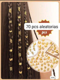 70 PIEZAS DE ACCESORIOS DE CABELLO