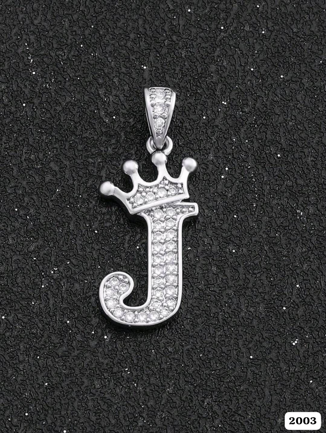 CADENA CON INICIAL DE J PLATEADA
