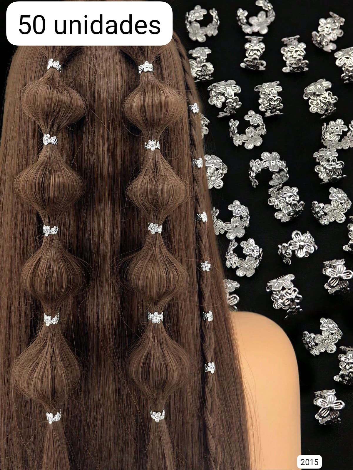 50 UNIDADES DE ACCESORIOS DE CABELLO