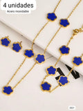 JUEGO DE VANCLEF AZUL