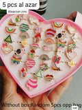 5 PIEZAS RANDOM DE ANILLOS AJUSTABLES DE NIÑA