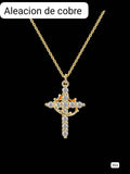 CADENA DE CRUZ + CORONA