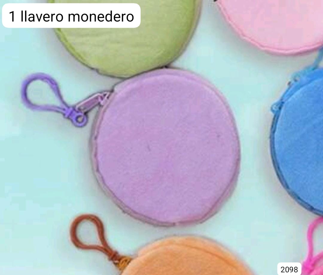 LLAVERO ESTILO MONEDERO DE NIÑA
