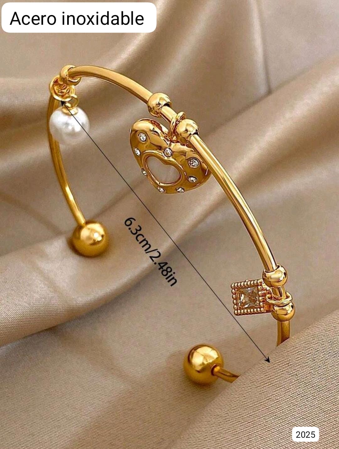 PULSERA DE ACERO INOXIDABLE