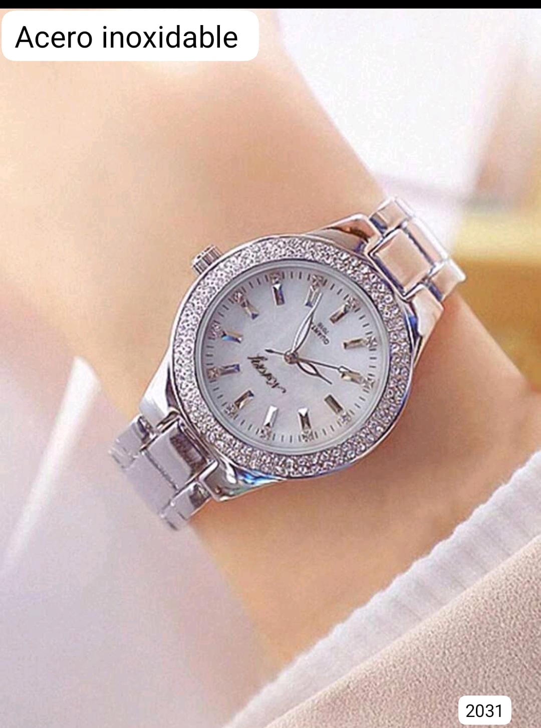 RELOJ DE MUJER DE ACERO INOXIDABLE
