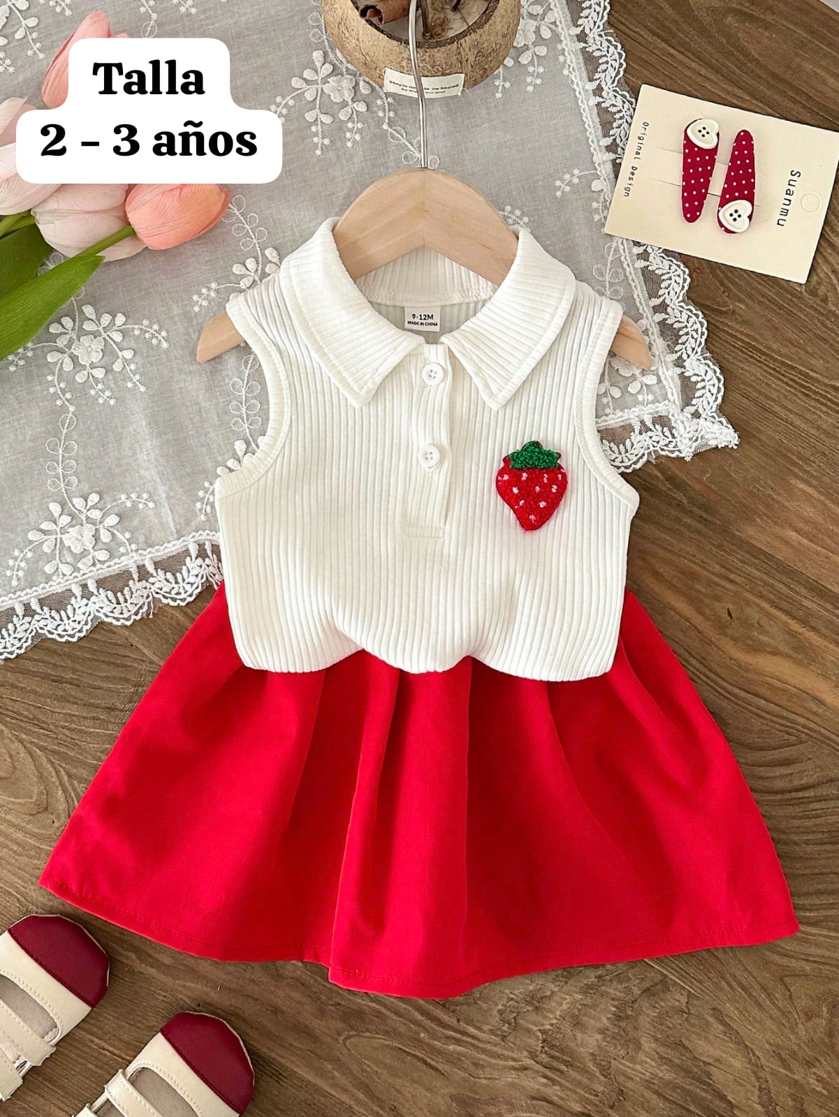 CONJUNTO DE NIÑA DE 2 - 3 AÑOS