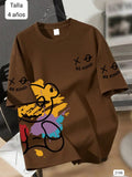 CAMISA CAFÉ OSCURA DE VARON