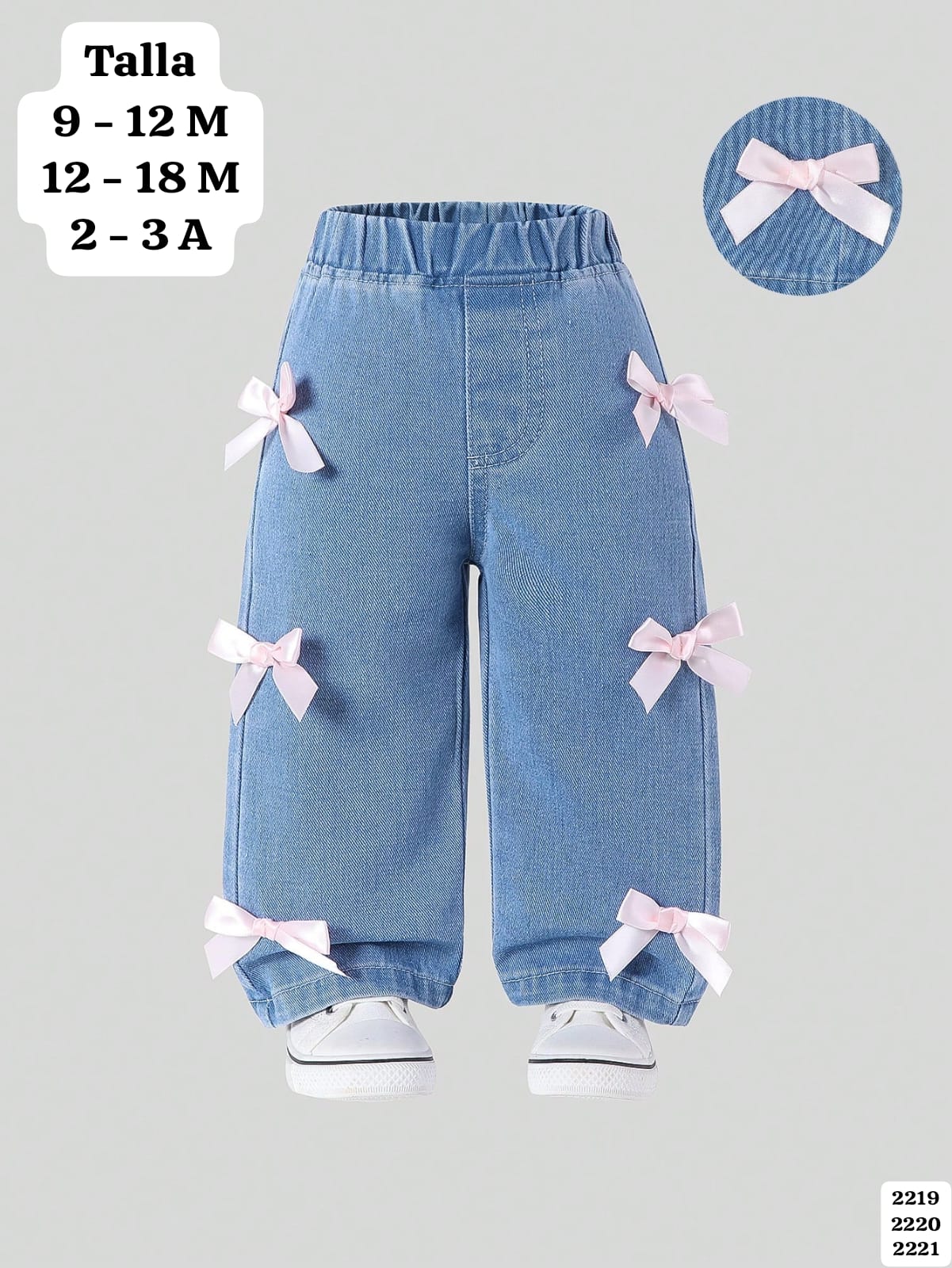 PANTALÒN CON CHONGOS DE NIÑA