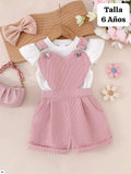 CONJUNTO DE CACHAMBLAC ROSA DE NIÑA
