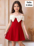 VESTIDO CON CHONGO DE NIÑA