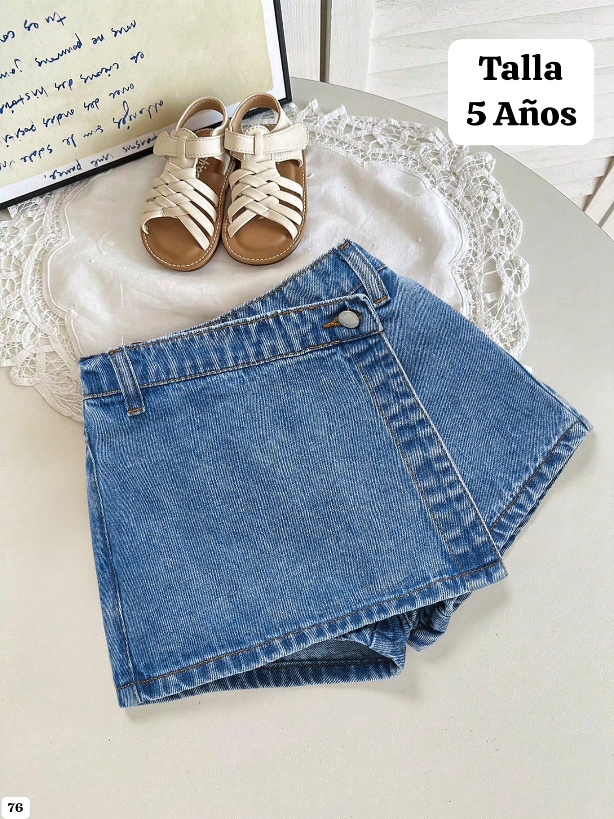 FALDA SHORT DE NIÑA