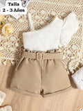 CONJUNTO DE SHORT DE NIÑA