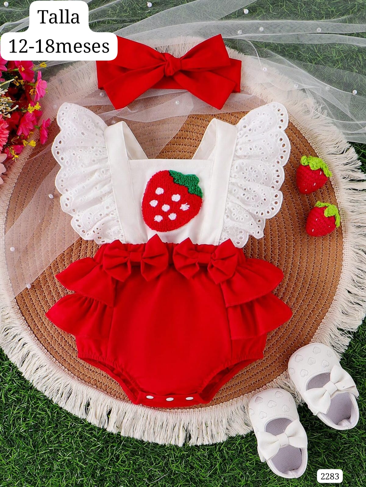 CONJUNTO DE FRESA DE BEBÉ