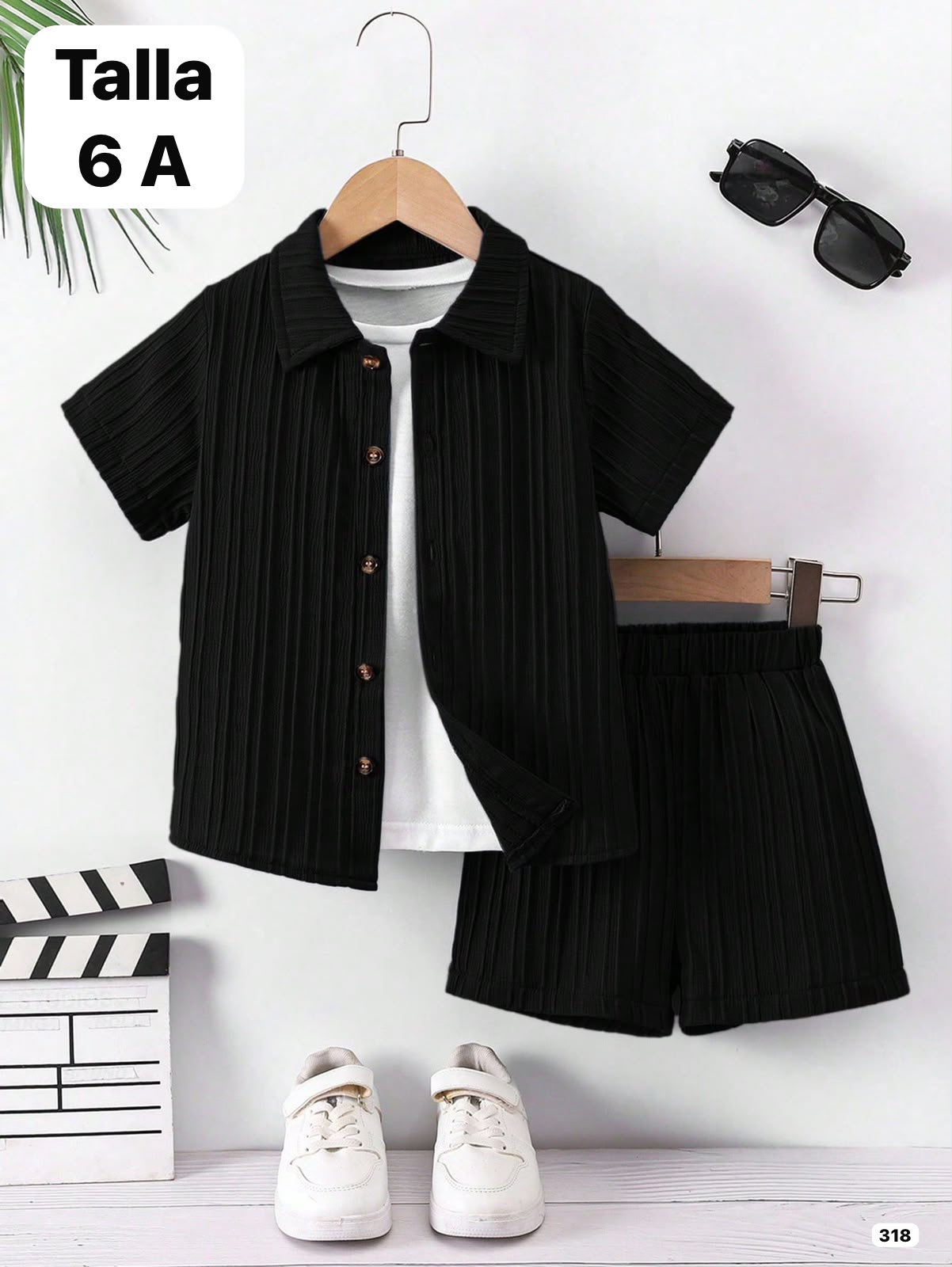 CONJUNTO DE SHORT DE NIÑO