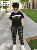 CONJUNTO DE BUSO ESTILO MILITAR