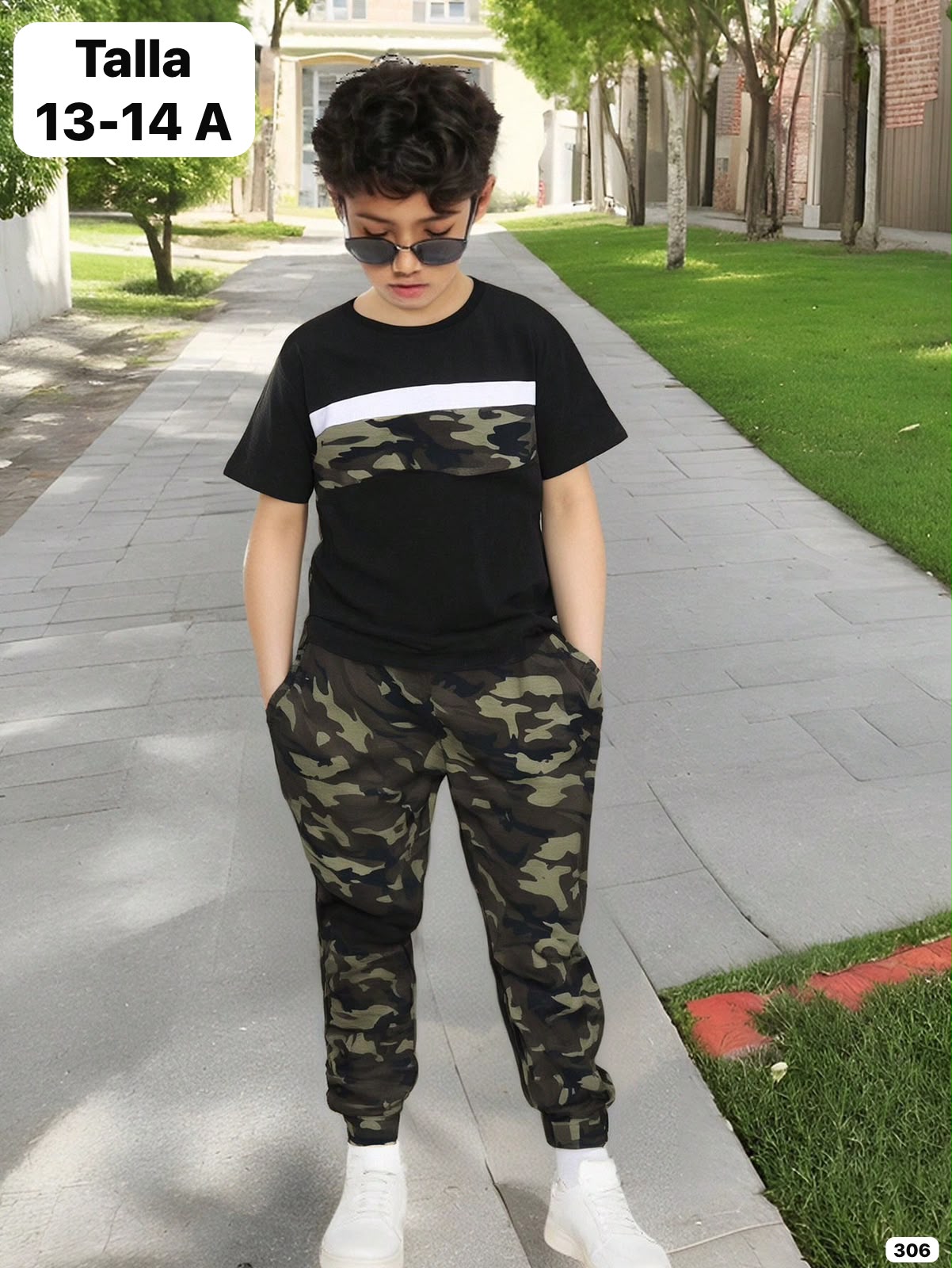 CONJUNTO DE BUSO ESTILO MILITAR