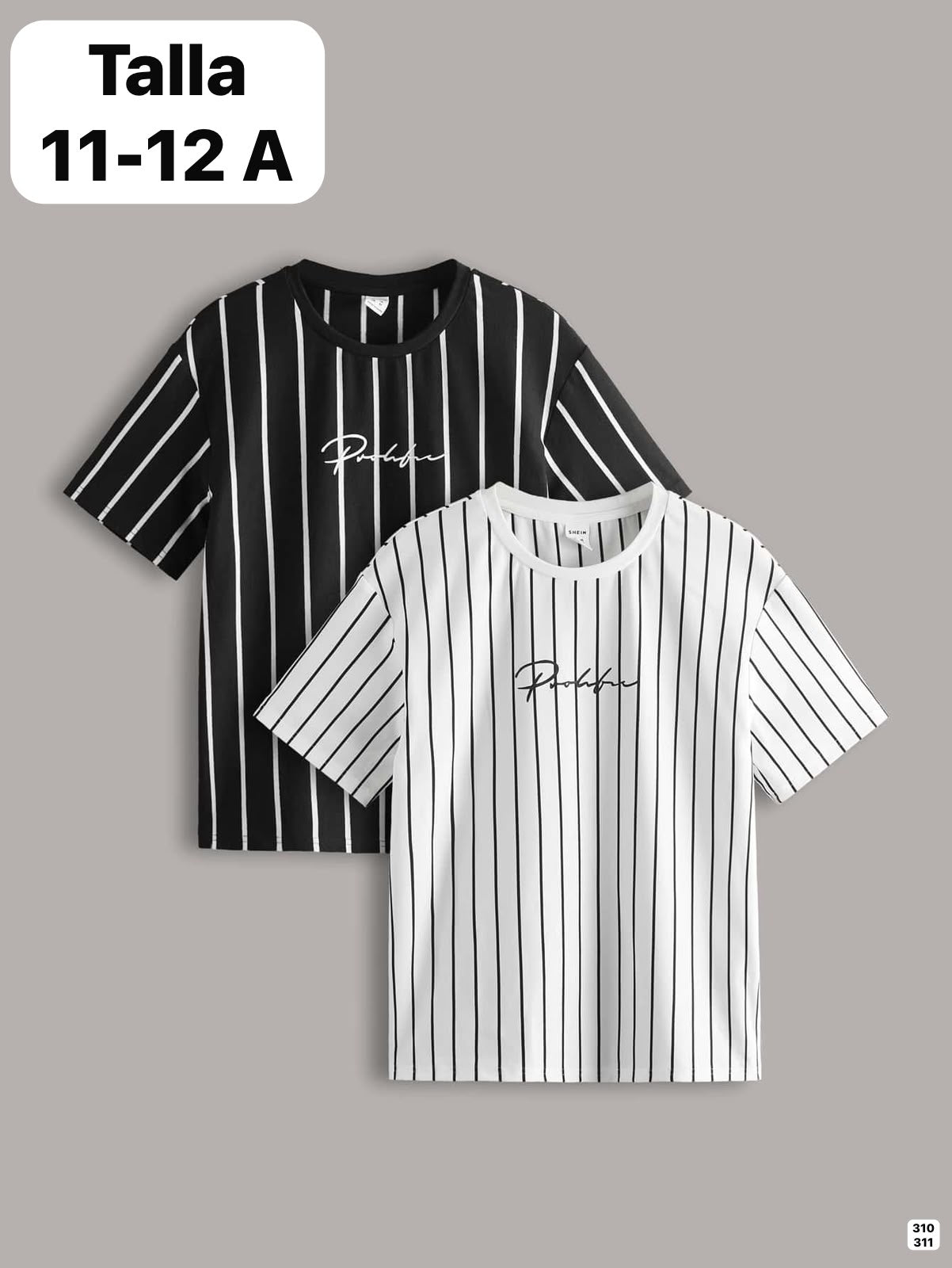 CAMISA CON RAYAS DE NIÑO
