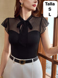 BLUSA NEGRA DE MUJER