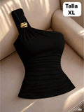 BLUSA NEGRA DE MUJER