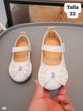 ZAPATITOS BLANCA DE NIÑA TALLA 22
