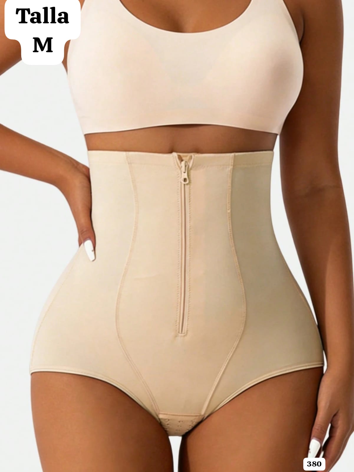FAJA MOLDEADORA BEIGE DE MUJER TALLA M
